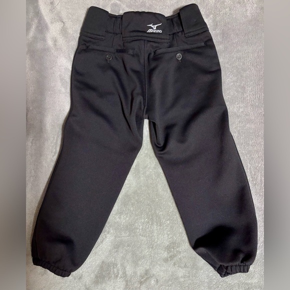 Mizuno Kids Black Softball Pants - Picture 5 of 6